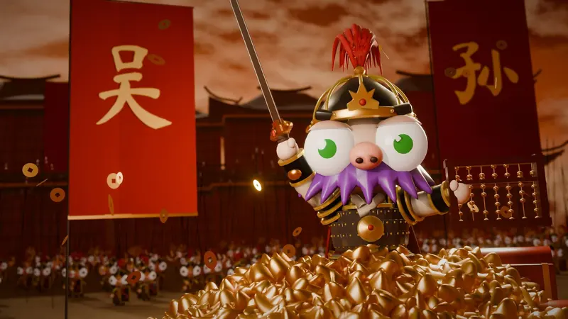 Sun Quan musters his army